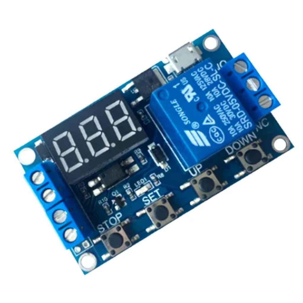 Modulo Relevador Programable Módulo Relevador De Tiempo Programable 999 Minutos temporizador – Sieeg ...