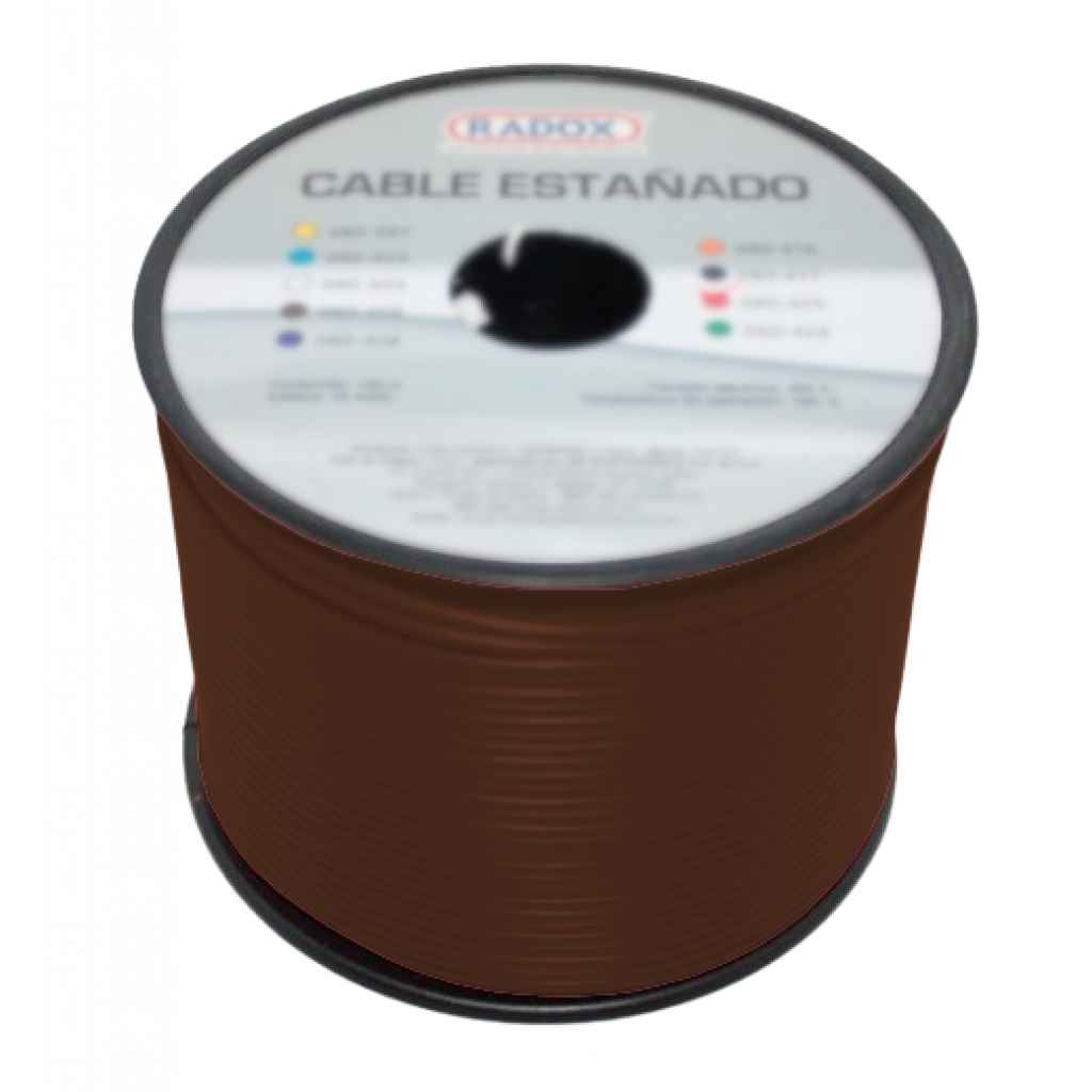Cable estañado para protoboard color Café 22AWG 1 metro – Sieeg Ingeniería