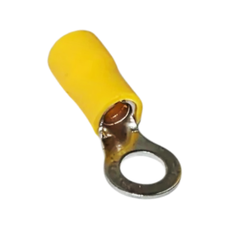 Terminal de Ojillo 3/16 L Amarilla 10~12AWG